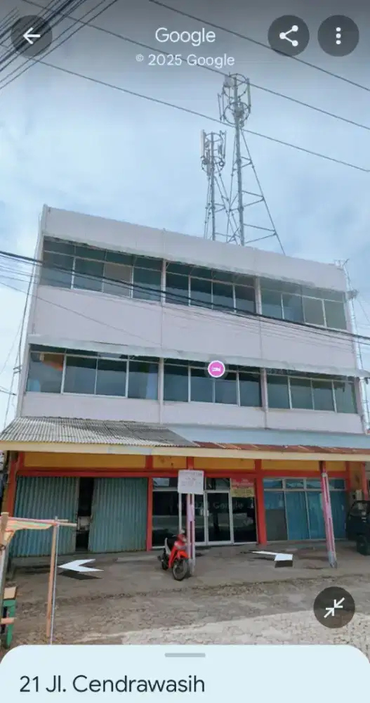 Disewakan ex hotel strategis di pusat kota Bengkulu