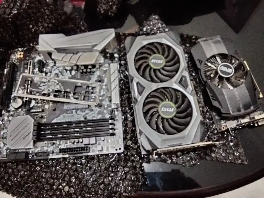 Paket mobo dan vga bekas