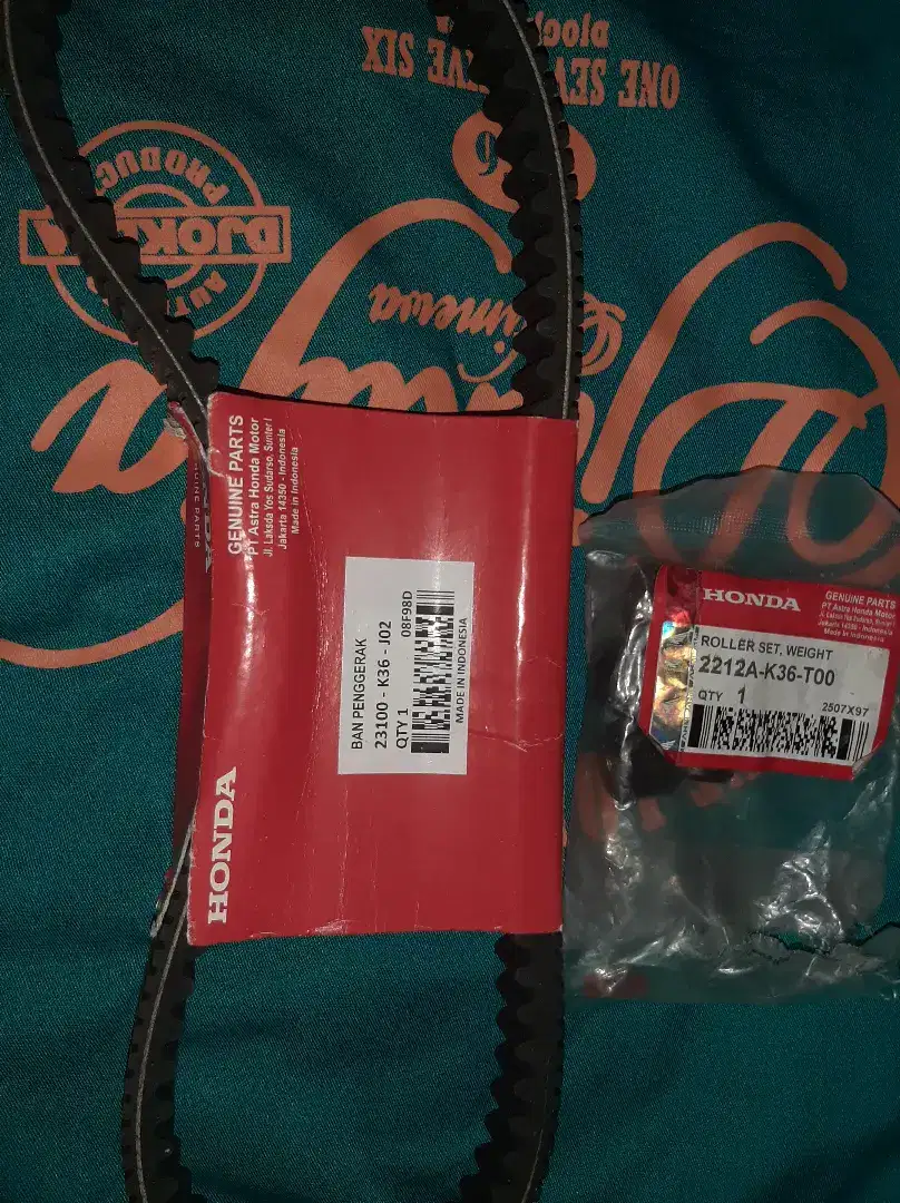 Roda Penggerak (Vanbelt) Motor Honda (K36-J02)