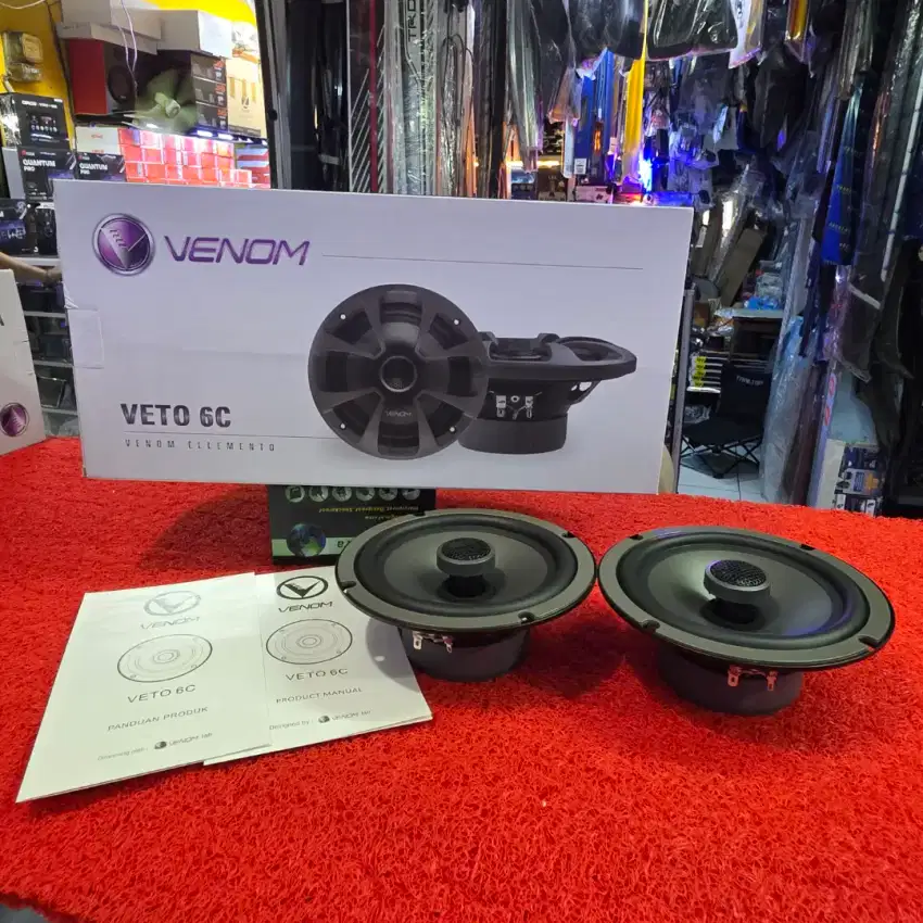 Speaker VENOM VETO 6C VENOM ELLEMENTO Speaker VENOM 6 in