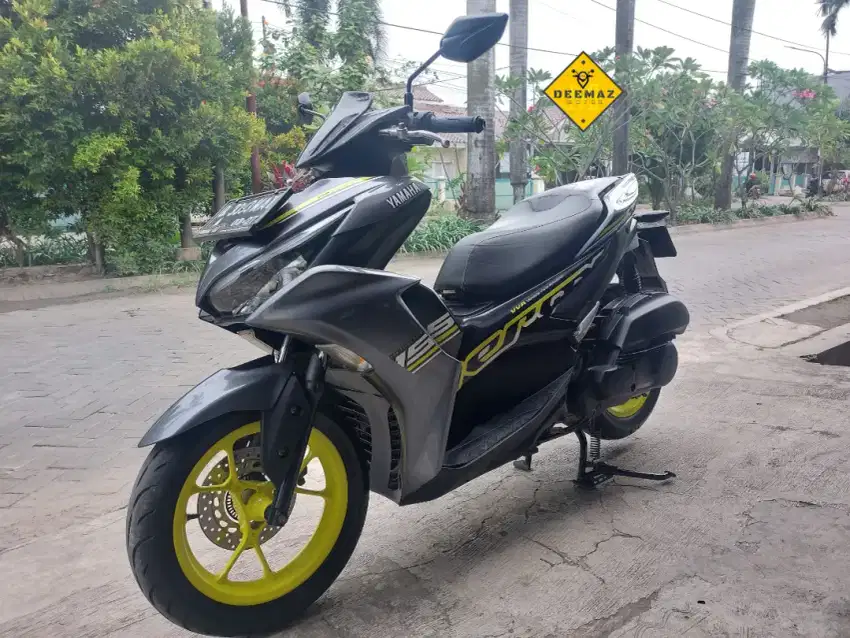 (DP 500)‼️ Aerox Connected Abu-Abu Mulus 2022 Cash / Kredit