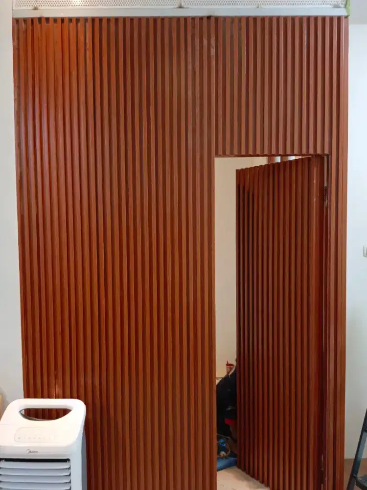 WPC Wallpanel dinding Jogja hidden door pintu tersembunyi