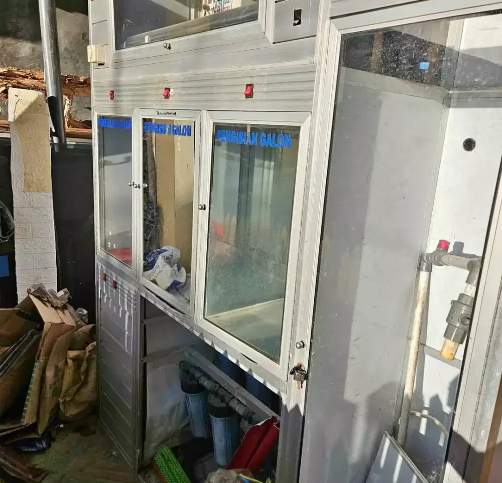 Jual Usaha pengisian air minum isi ulang