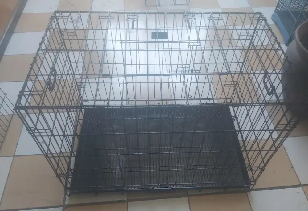 jual kandang anjing oktagon