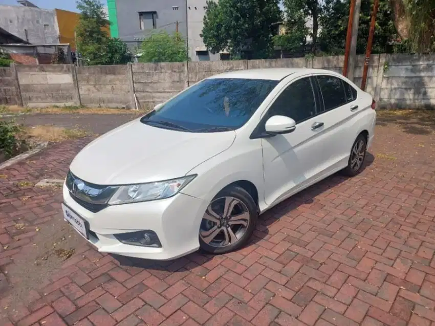 KM RENDAH Honda City 1.5 E Bensin-MT-2014 Putih AJ