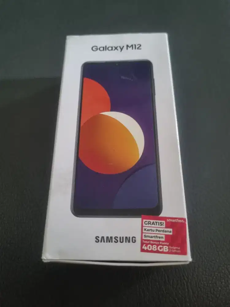 Dus kotak Samsung M12 asli SEIN