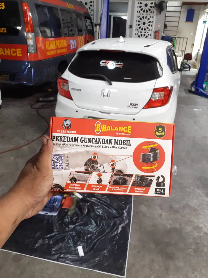 BISA HOME SERVICE - PEREDAM GUNCANGAN MOBIL ANTI LIMBUNG & GRUDUK