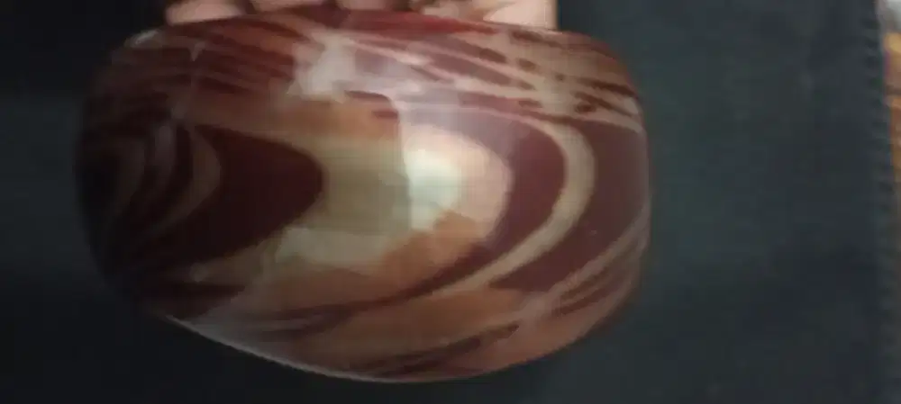 gelang bangle resin dan kayu