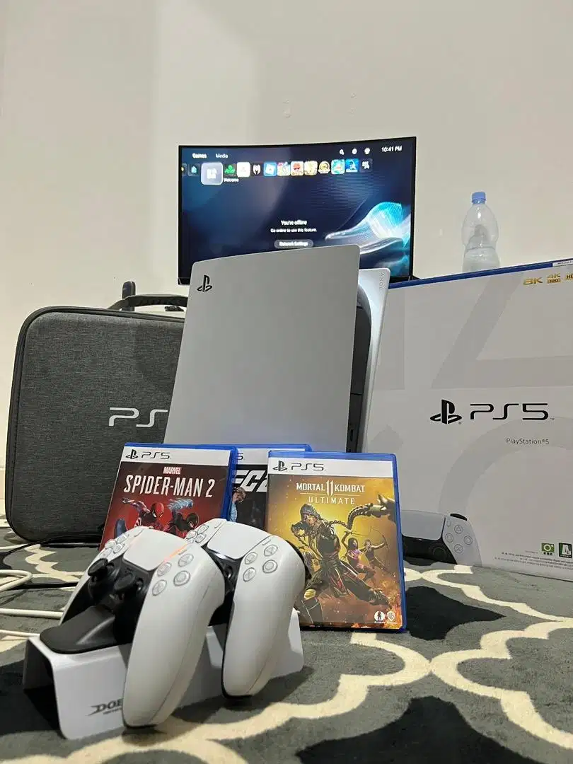 DIJUAL CEPAT PS 5 Flat disc 1 TB MULUS