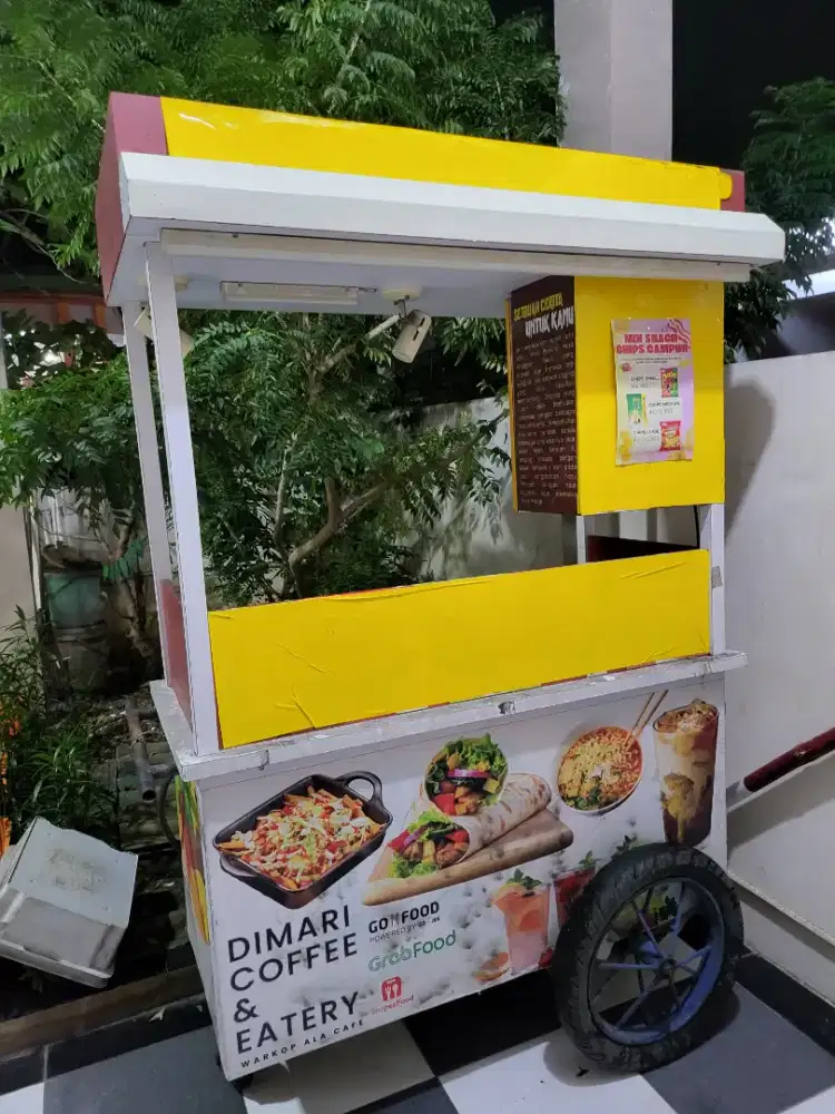 GEROBAK BEKAS JUALAN