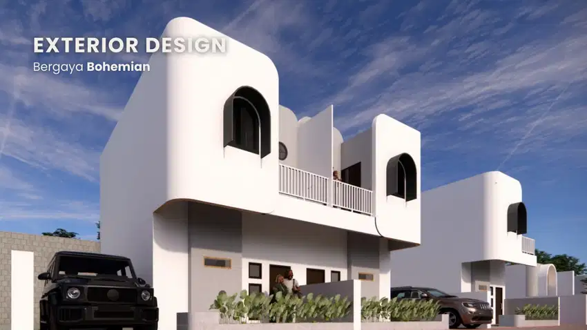 Perumahan Baru, Desain Unik Modern, Harga 300Juta.an di Lalung