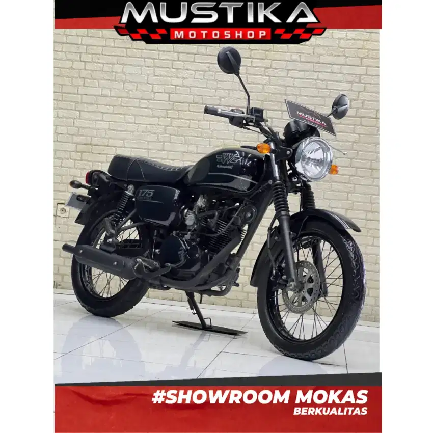 PROMO DP 800RB‼️ KAWASAKI W175 BLACK STYLE 2023 MULUS NO MINUS