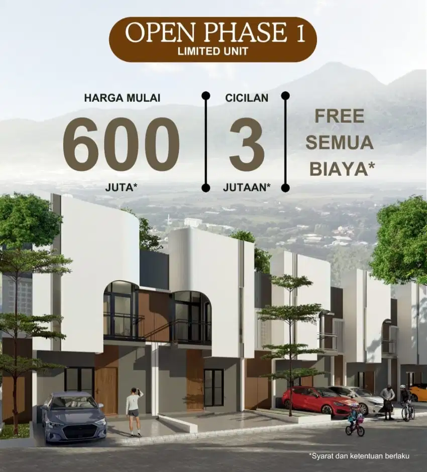 Rumah Baru Dalam Komplek Di Cipadung Cibiru