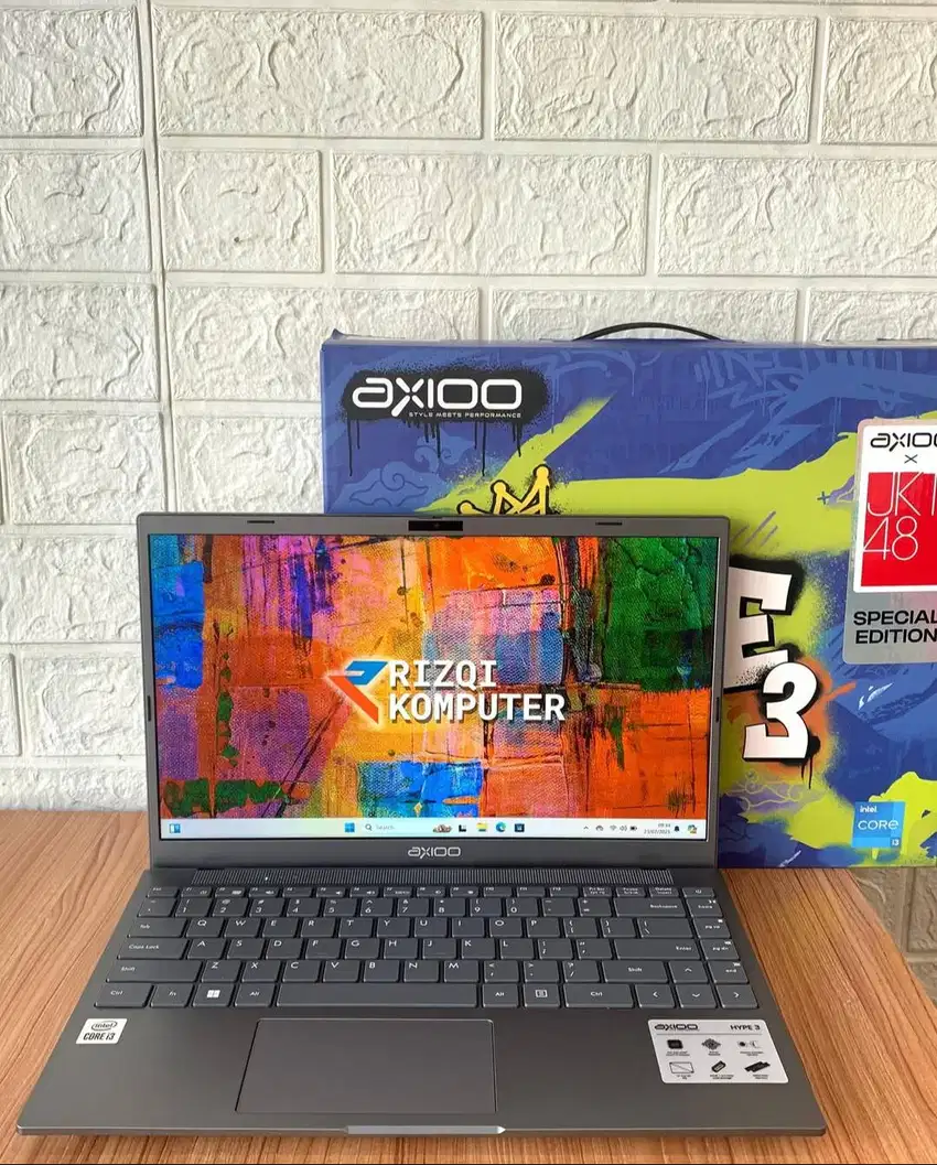 Axioo MyBook Hype 3 Processor Intel Core i3-1005G1 Ram 8GB SSD 256GB