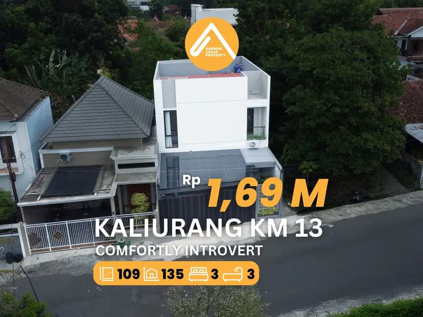 Rumah Dekat UII Jalan Kaliurang Km 13 Full Furnised Cocok Introvert