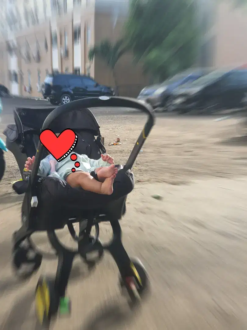 Baby Car Seat + Baby Stroller