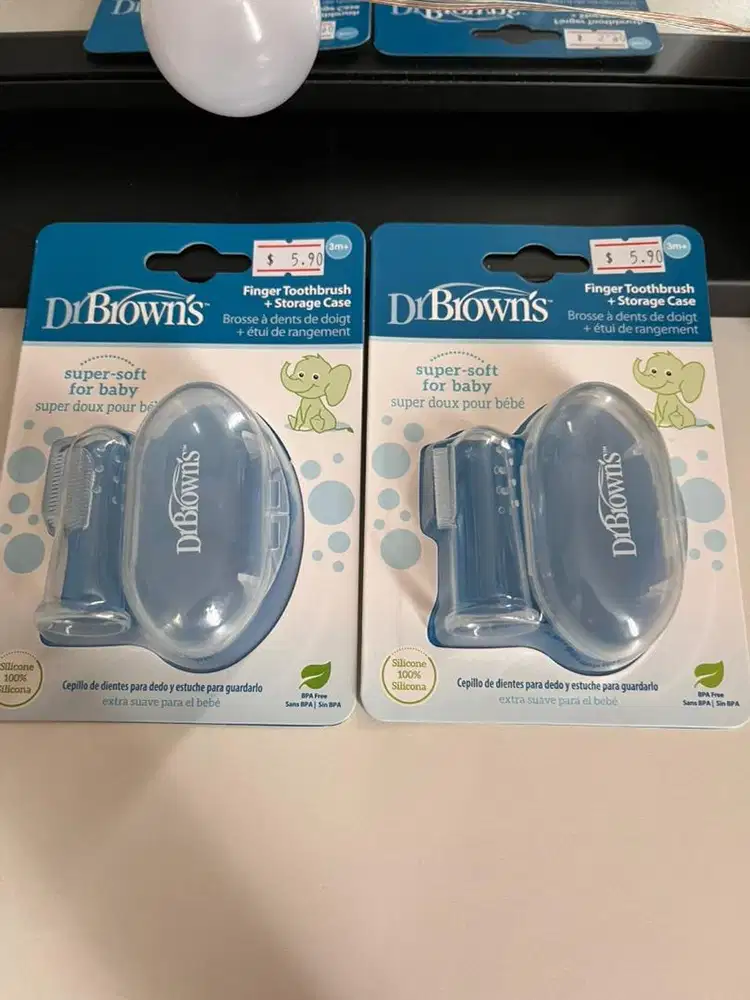 Dr Brown’s Finger Toothbrush & Storage Case