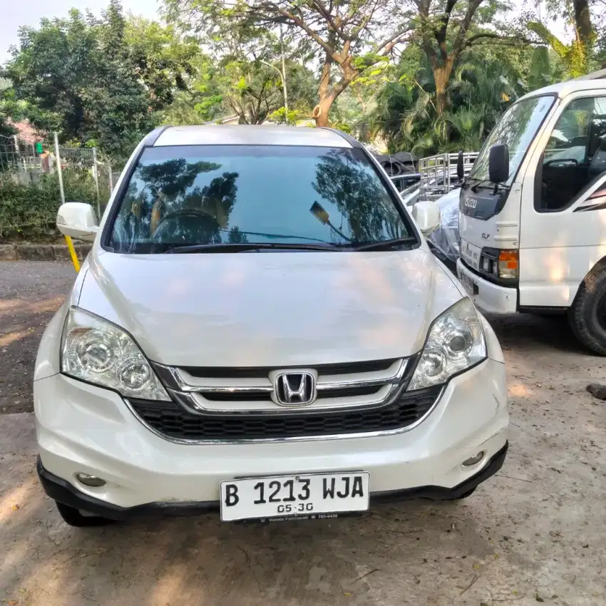 Honda CRV 2010 Manual Putih Mutiara