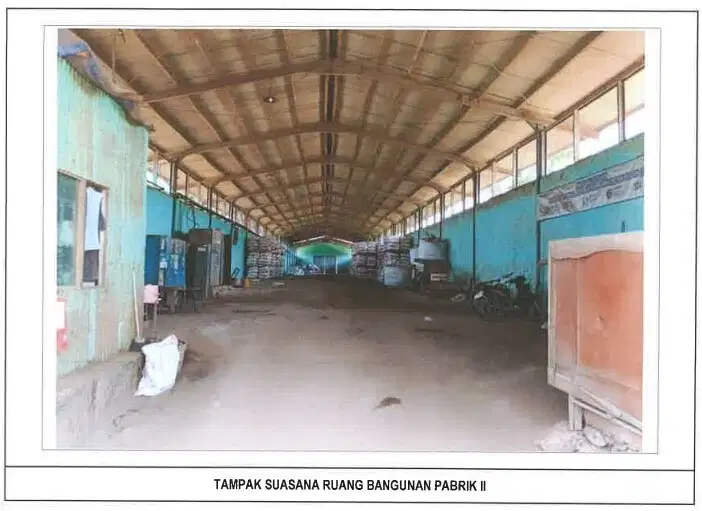 Dijual Segera, Tanah & Bangunan Ex-Pabrik Lokasi Strategis di Gresik