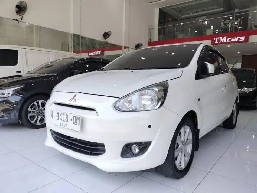 mitsubishi Mirage 1.2 Exceed Bensin Matic/At 2015 Super Istimewa
