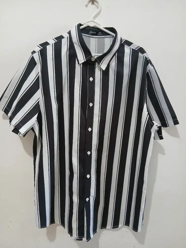 Kemeja salur brand Shein Original L