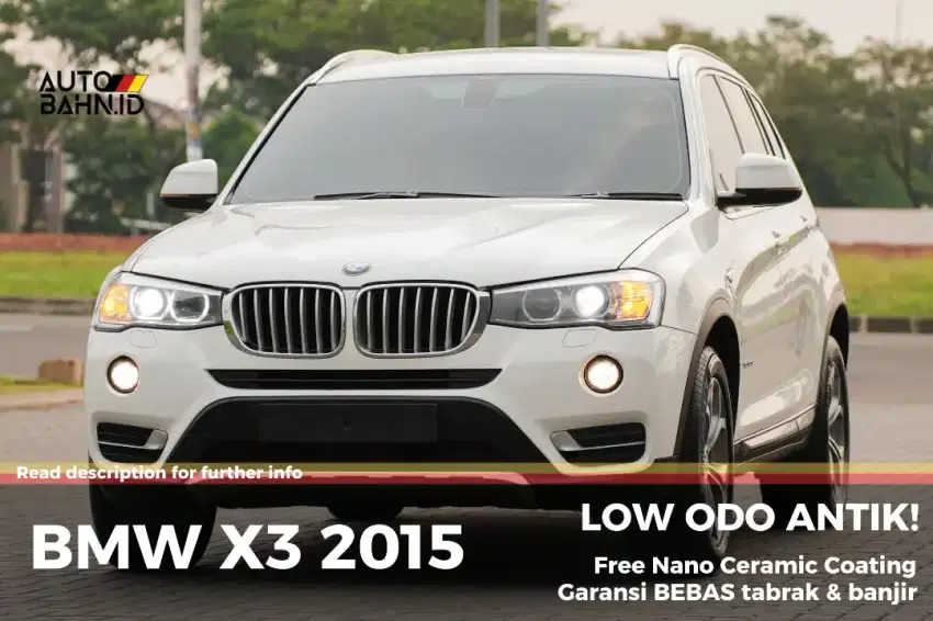 TERMURAH DI PASARAN! BMW X3 Facelift xDrive 2016