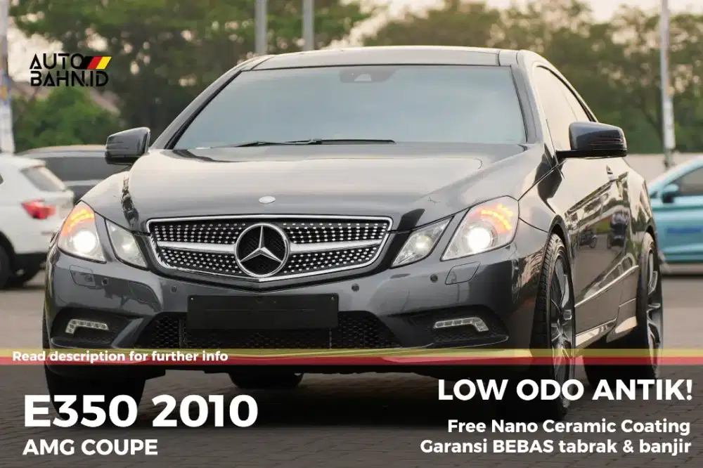 TERMURAH DI PASARAN! Mercedes Benz E350 AMG Coupe 2010 (C207)