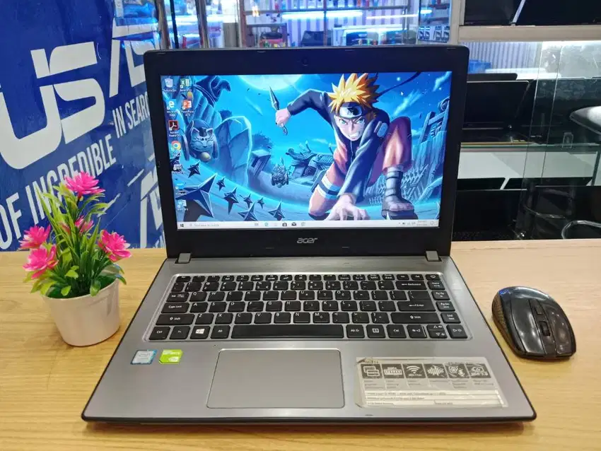 LAPTOP EDITING ACER ASPIRE E5-476G CORE i3 GEN 8 RAM 4GB HDD 1000GB