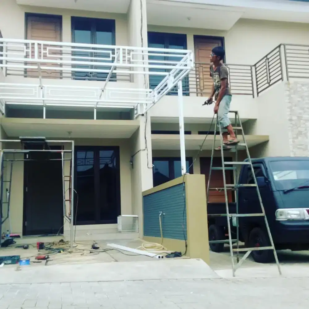 Tukang las kanopi pagar panggilan murah