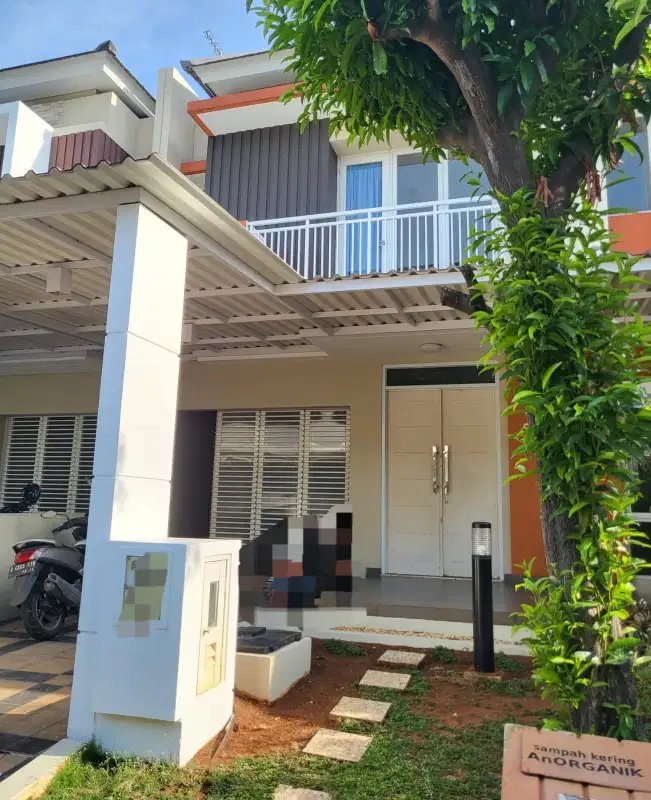 disewakan rumah 2 lantai di summarecon bekasi