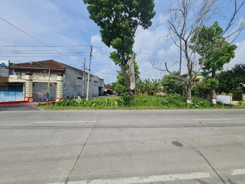 Tanah strategis jalan raya solo purwodadi gondangrejo karanganyar