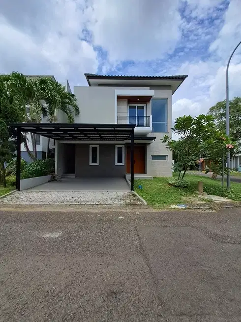 Rumah Baru, Minimalis Modern,hook,dicluster Western Cosmo The Icon Bsd