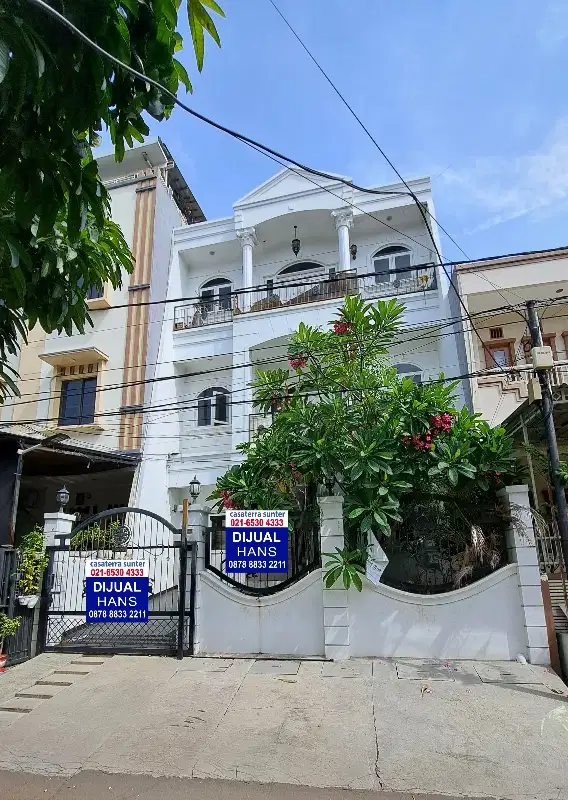 Rumah 3.5 lantai 8x15 Kelapa Nias Kelapa Gading hadap Utara