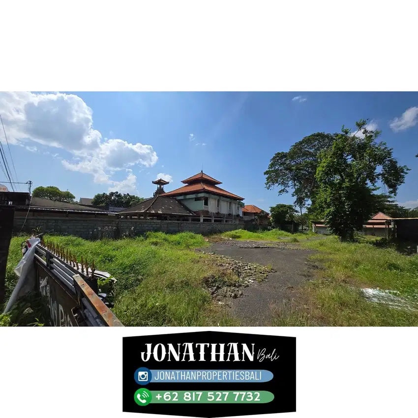 Dijual cepat tanah SHM Strategis 50m dari bibir pantai Sanur