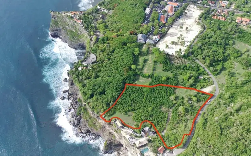 Tanah Tebing Pecatu Kuta Selatan