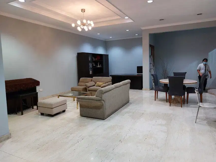 Jual Rumah Mewah Janur Hijau sudah tinggi 1,5m dr jalan, jalan lebar