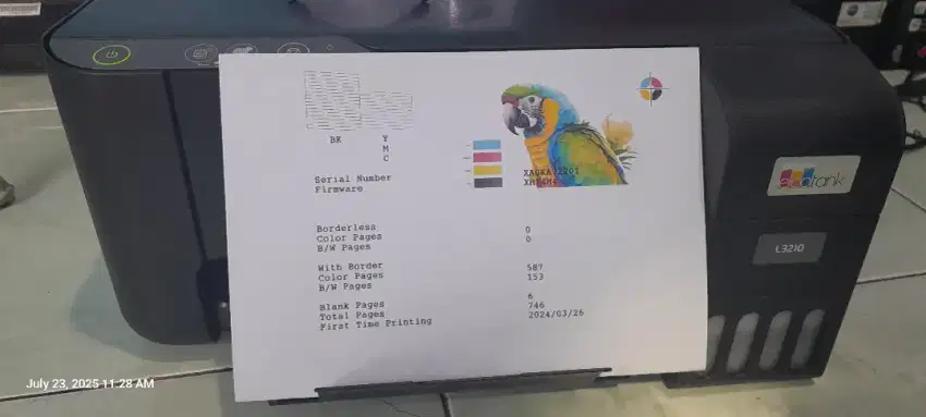 Print scan copy L3210 normal