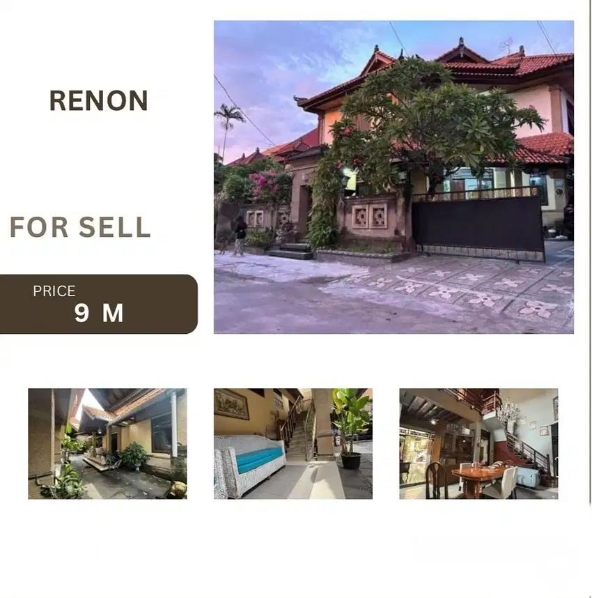 Di Jual Rumah Hunian + Rumah Kost Di Jl.Tukad Musi Renon Denpasar BALI
