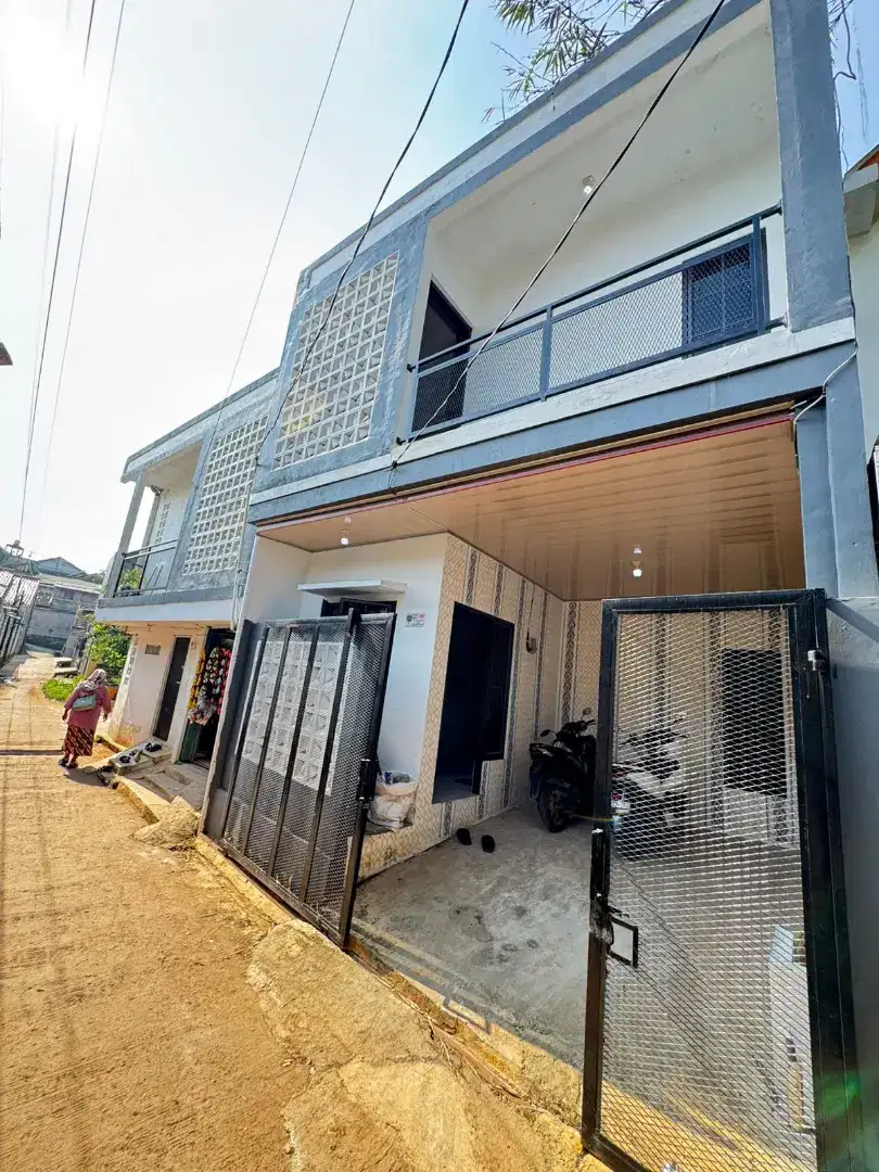 Dijual Rumah 2 Lantai Siap Huni Dekat Stasiun Depok Lama