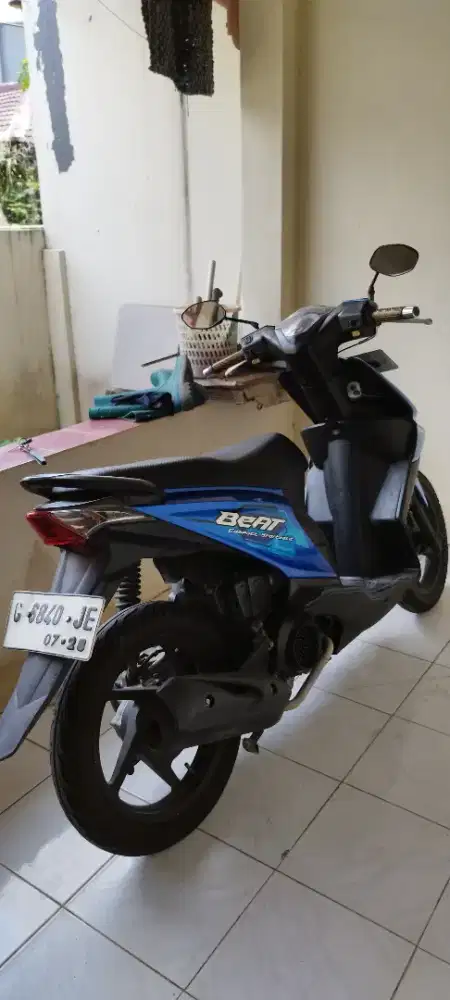 HONDA BEAT KARBU BIRU TAHUN 2008