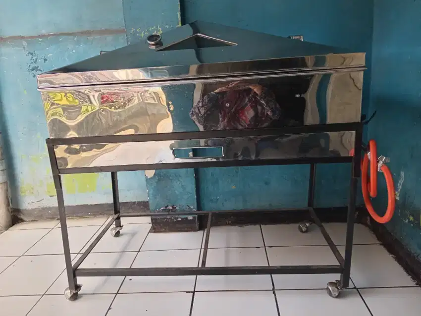 Kelakat kukusan bahan stainless steel ukuran jumbo 100 x 50 cm