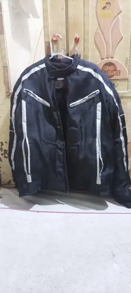 Jaket touring tebal dobel kain