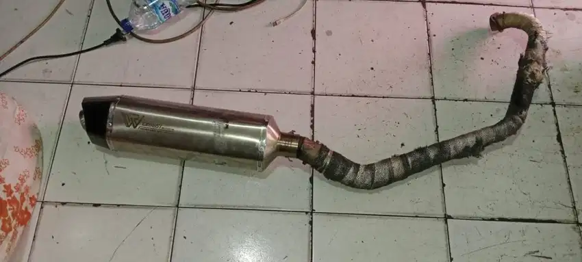 Knalpot bekas WR Exhaust Original Custom - Naked Yamaha