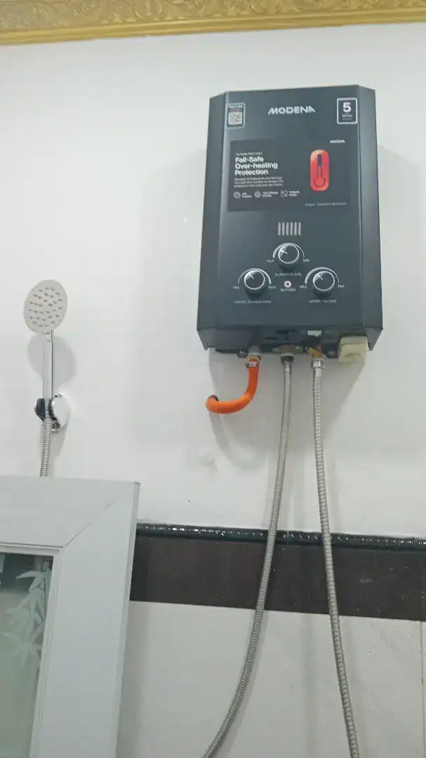 WATER HEATER GAS ~ MANDI AIR HANGAT PRAKTIS
