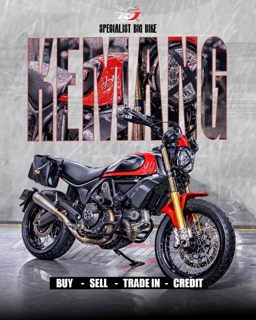TOTAL MODIF 150jt Ducati Scrambler 800 ICON NIK 2018 Arrow