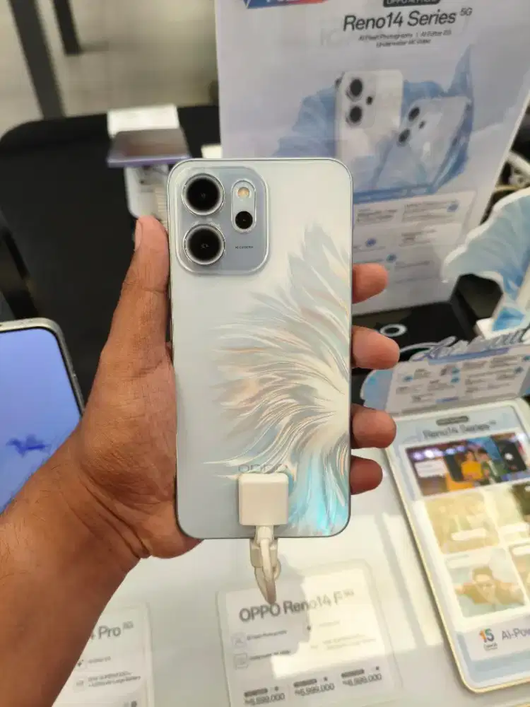 [Bunga Bisa 0%] OPPO Reno 14F 5G, Gratis Hingga 2x Cicilan