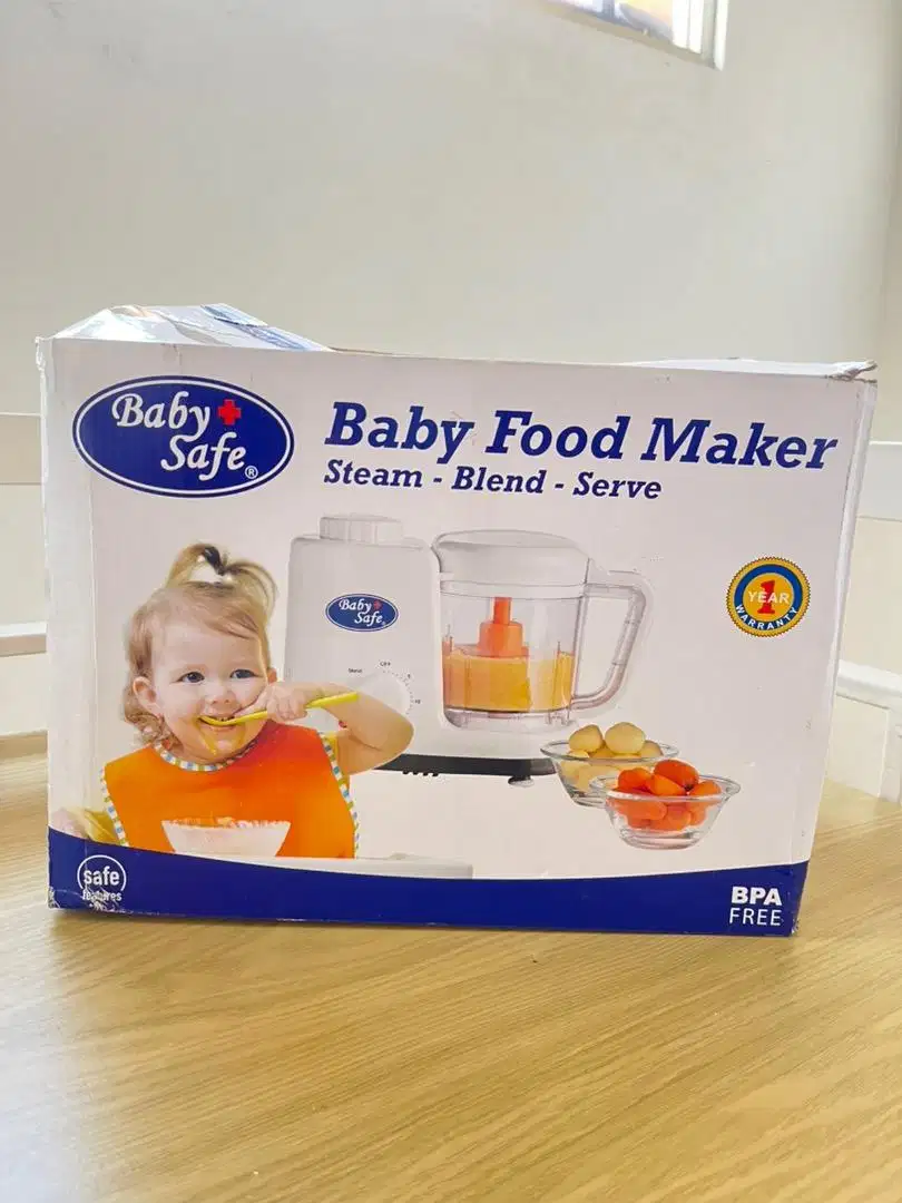 Food Maker Baby Safe LB003 Steam & Blender - Penghalus makanan Baby