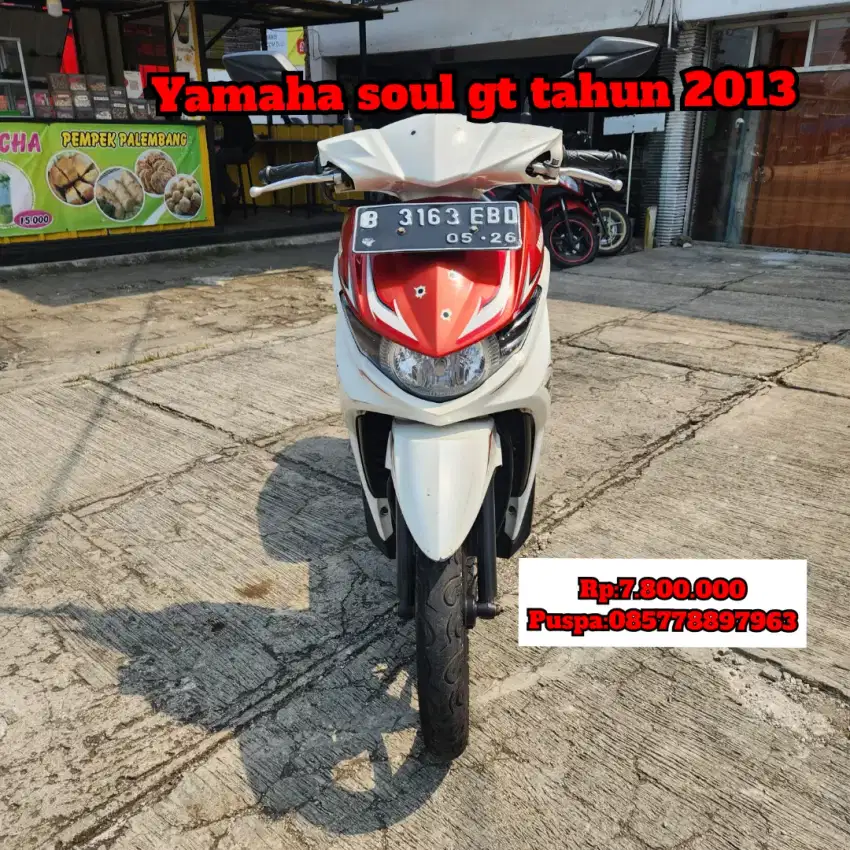 Yamaha soul gt tahun 2013 cash