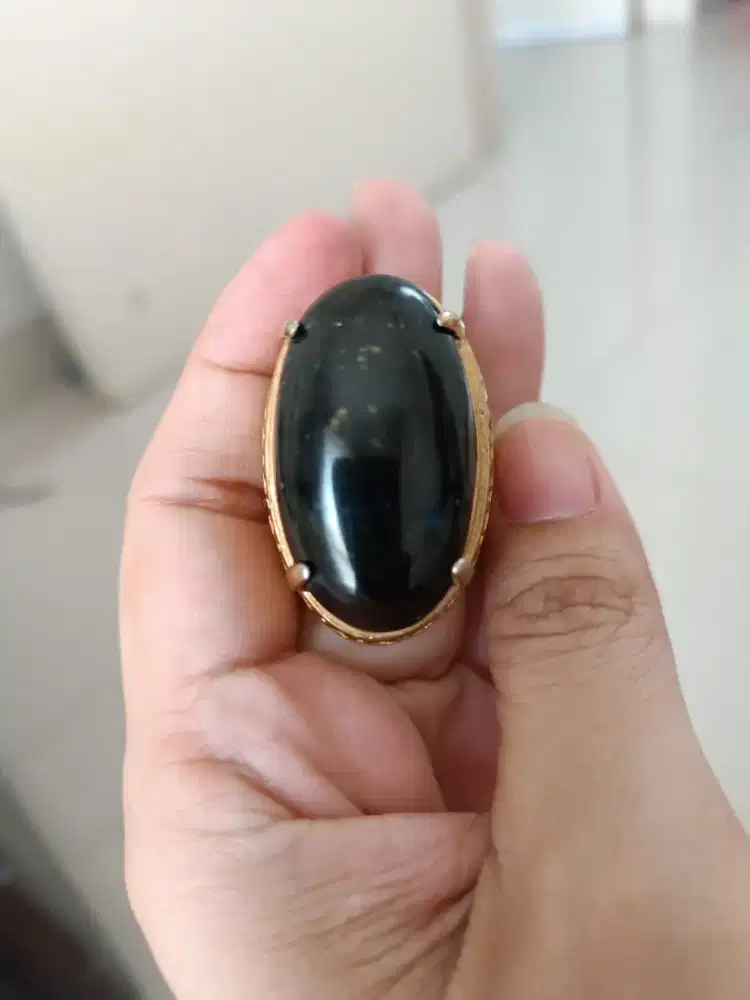Cincin pria akun batu naga sikoi asli