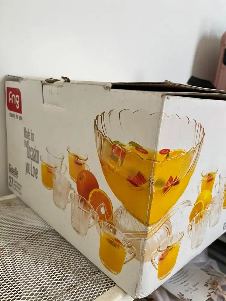 Mangkok dan gelas set